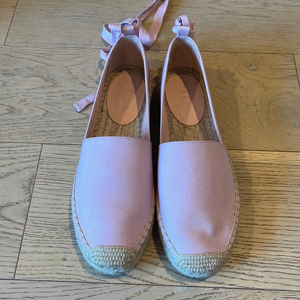JCrew Pink Espadrilles - 9